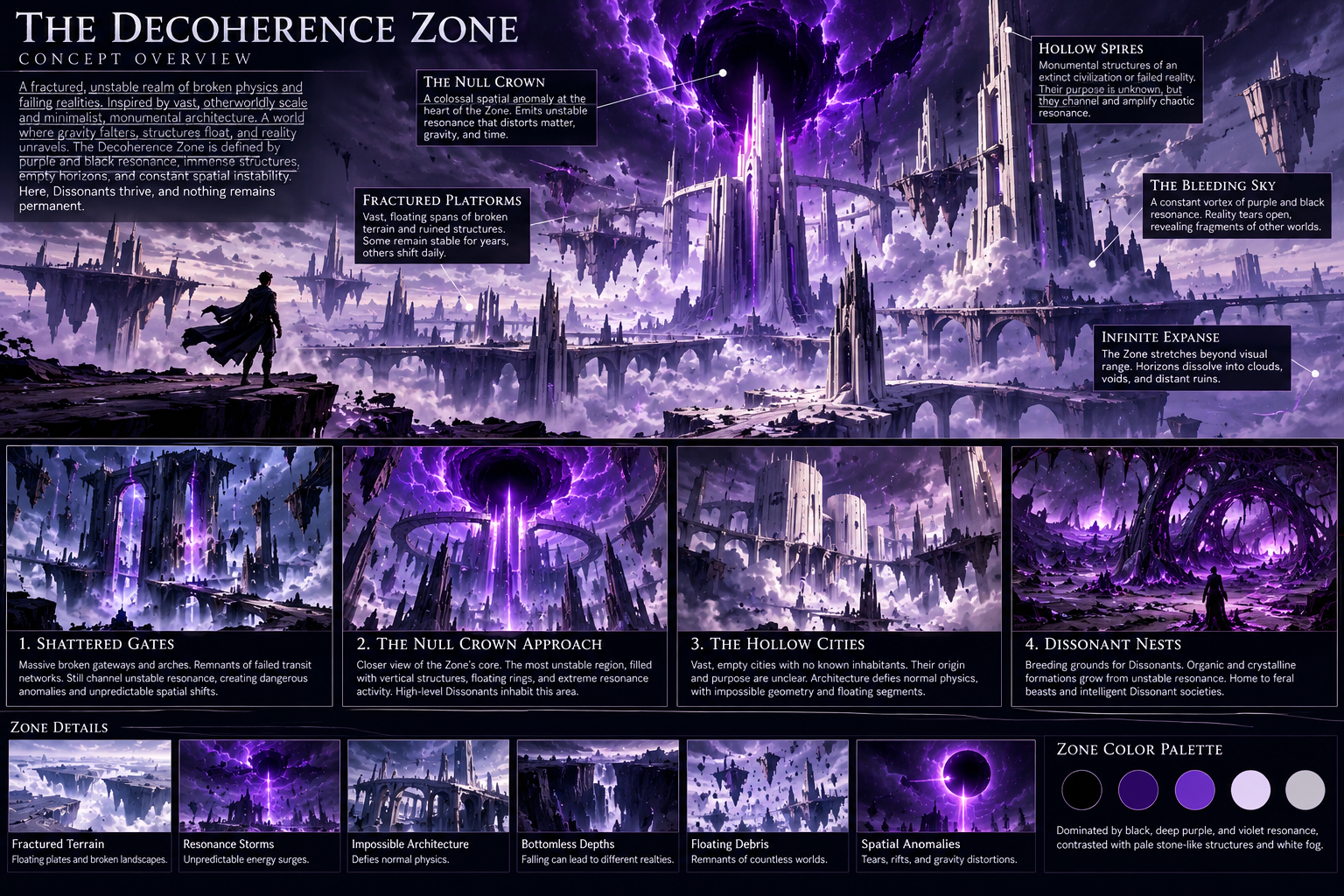 The Decoherence Zone Infographic